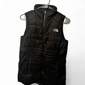 The North Face Quilted Black Vest Womens